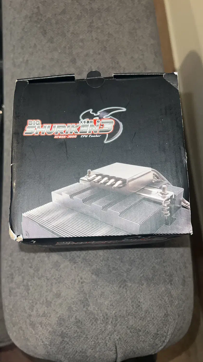 خنک کننده پردازنده CPU سایس Big Shuriken 3 Sythe|قطعات و لوازم جانبی رایانه|تهران, پونک|دیوار