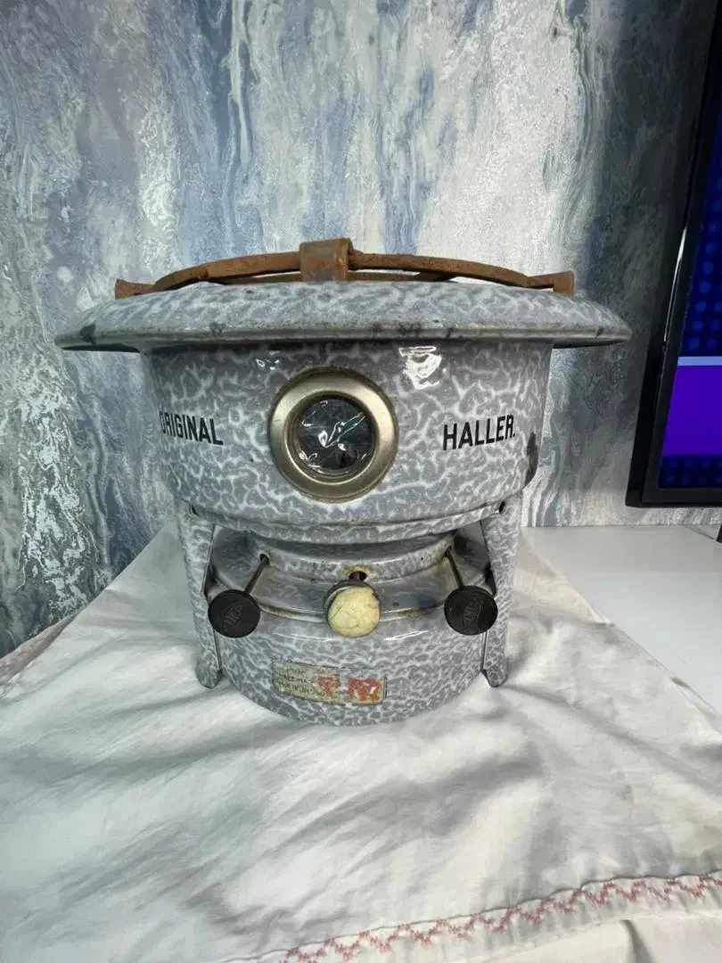 چراغ سه فتیله نفتی هلند خاص قدیمی|کلکسیون اشیاء عتیقه|اندیشه, شهرک صدف|دیوار