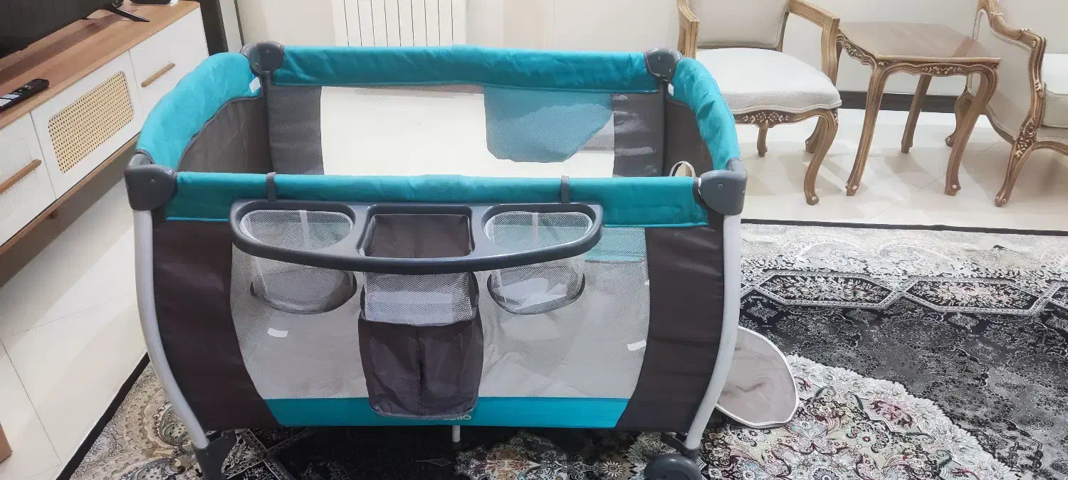 تخت پارک (گهواره تاشو مسافرتی)برند Bebetto|تخت و صندلی بچه|تهران, دانشگاه شریف|دیوار