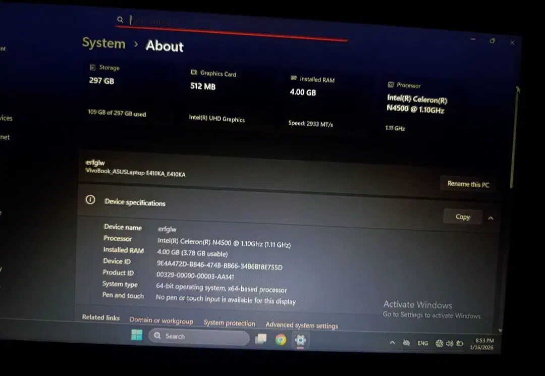 لپ تاپ ایسوس Vivobook|رایانه همراه|تهران, نیروی دریایی|دیوار