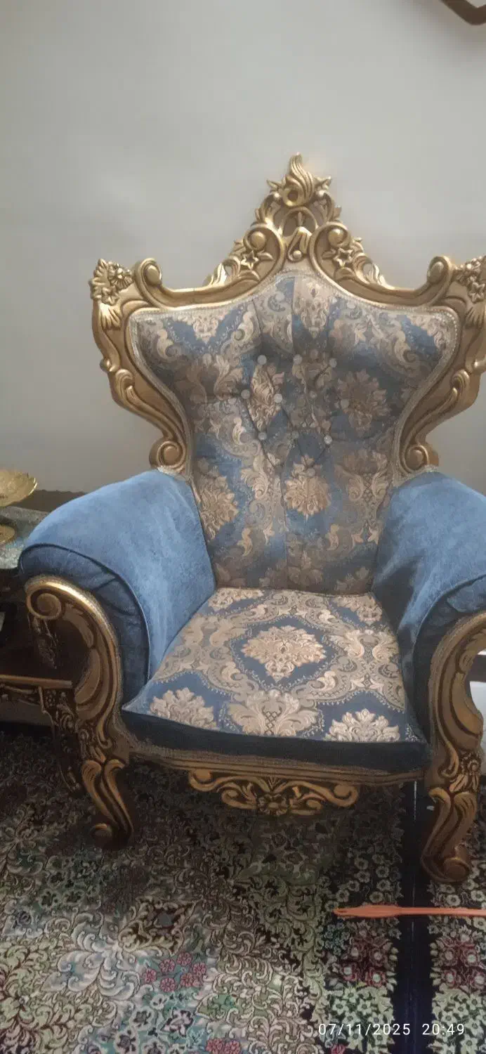 مبل استیل 7 نفره|مبلمان خانگی و میز عسلی|تهران, ائمه اطهار|دیوار