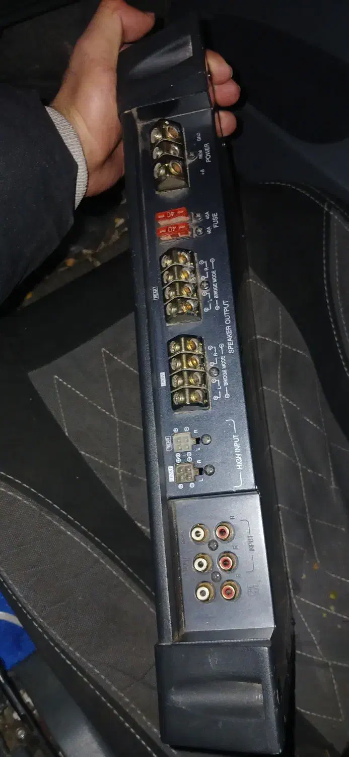 آمپلی جی وی سی ۴ کانال|سیستم صوتی خانگی|تبریز, |دیوار