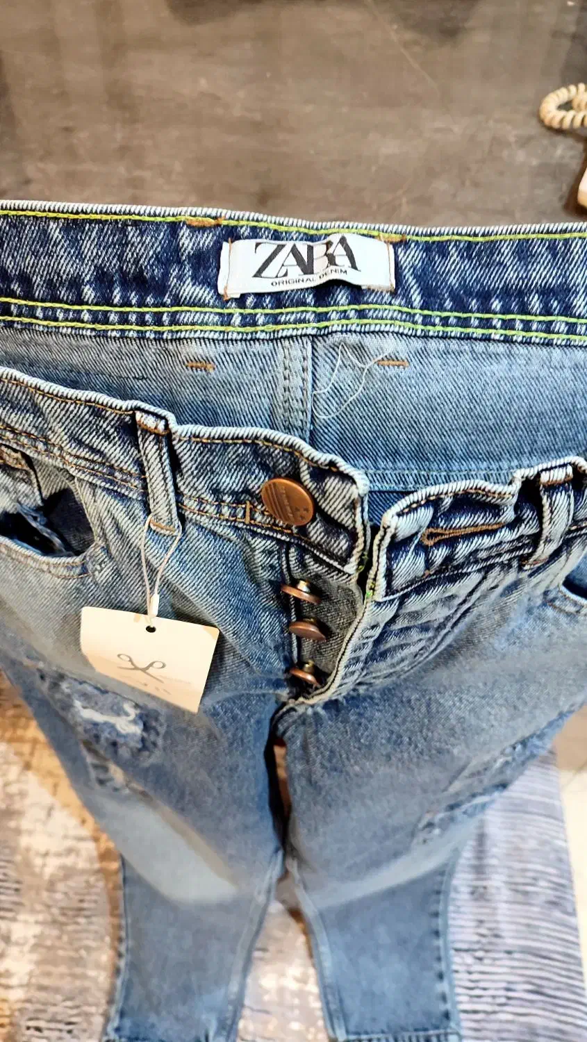 شلوار لی zara اورجینال|لباس|تهران, هفت حوض|دیوار
