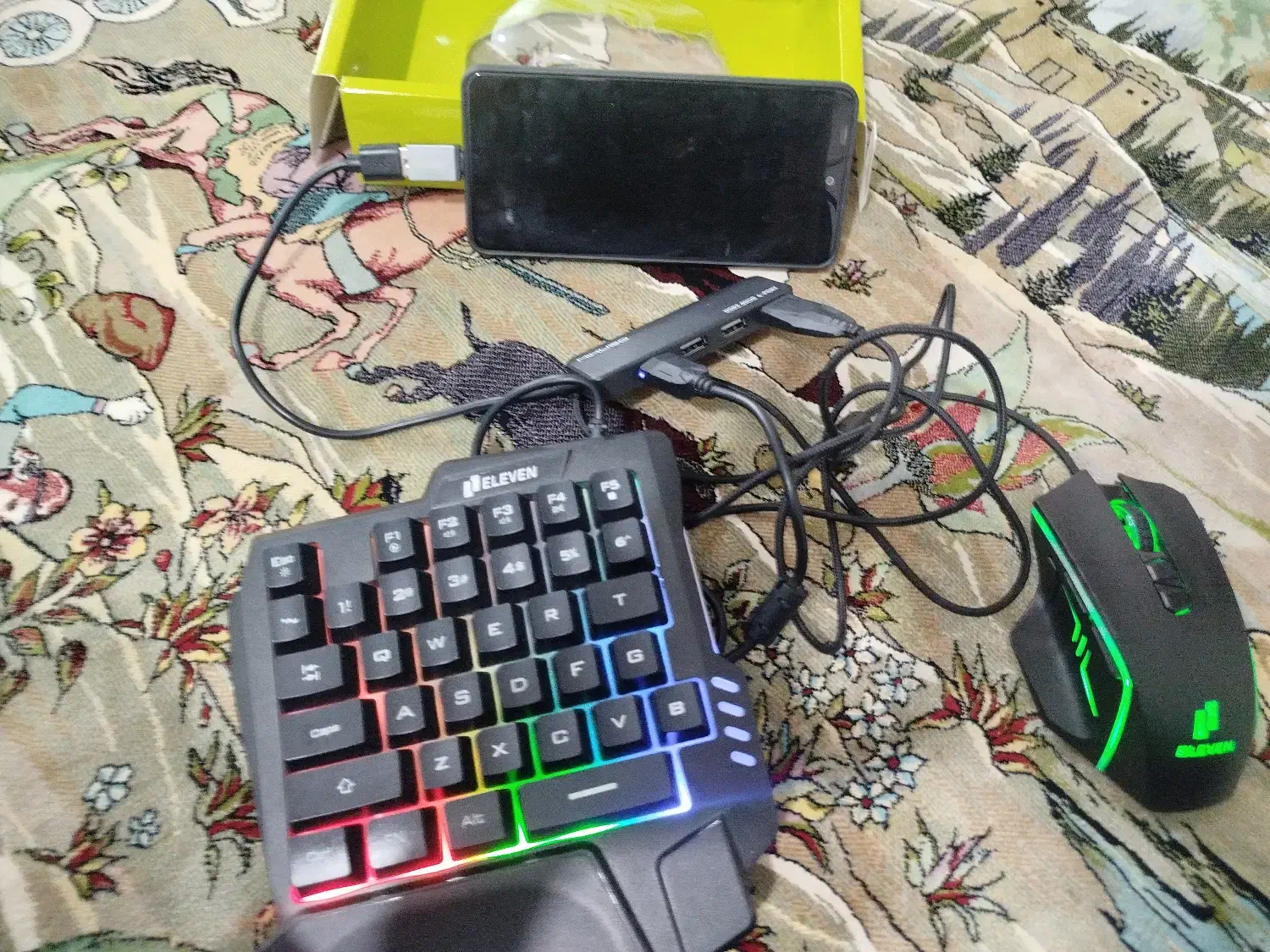 موس و کیبورد|قطعات و لوازم جانبی رایانه|گزنک, |دیوار