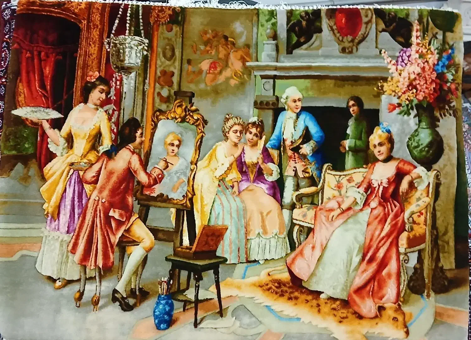 تابلو فرش دست بافت|تابلو فرش|سراب, |دیوار