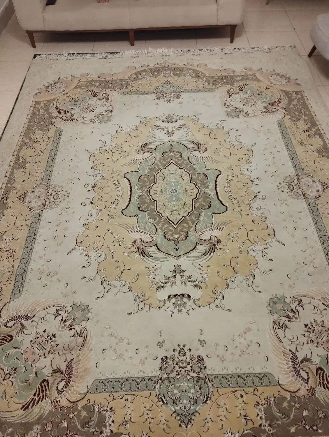 فرش ۹ متری|فرش|کرمانشاه, |دیوار