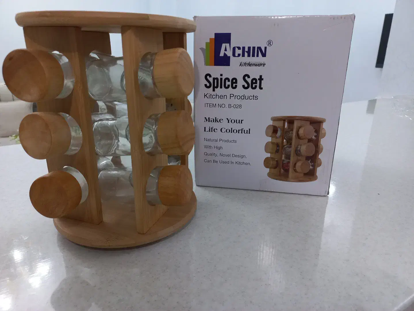 جای ادویه بامبو۱۲ عددی باکارتن|صنایع دستی و سایر لوازم تزئینی|قزوین, |دیوار