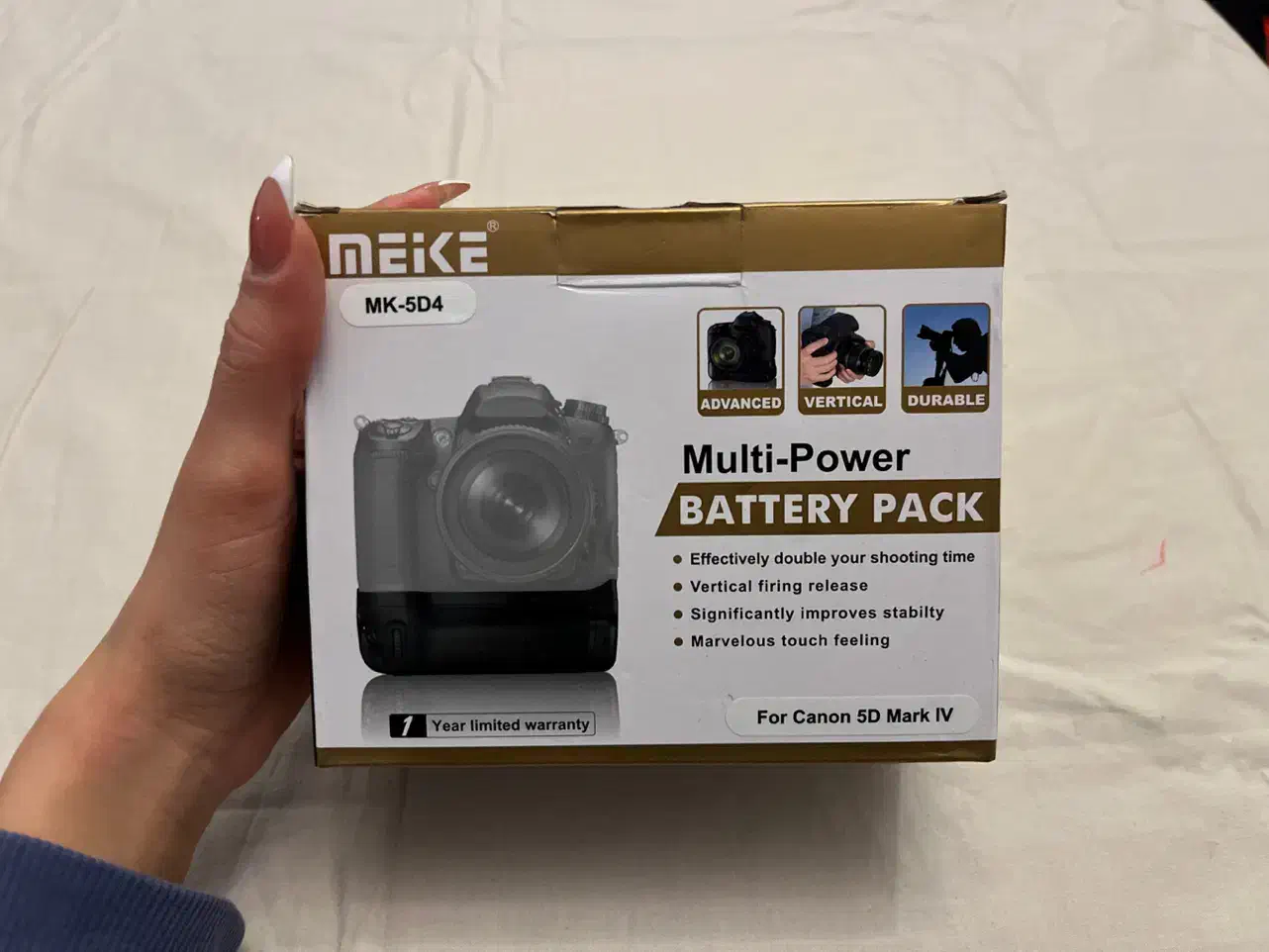 باتری گریپ Meike MK-5D4 Battery Grip for Canon|دوربین عکاسی و فیلم‌برداری|تهران, شهرک غرب|دیوار