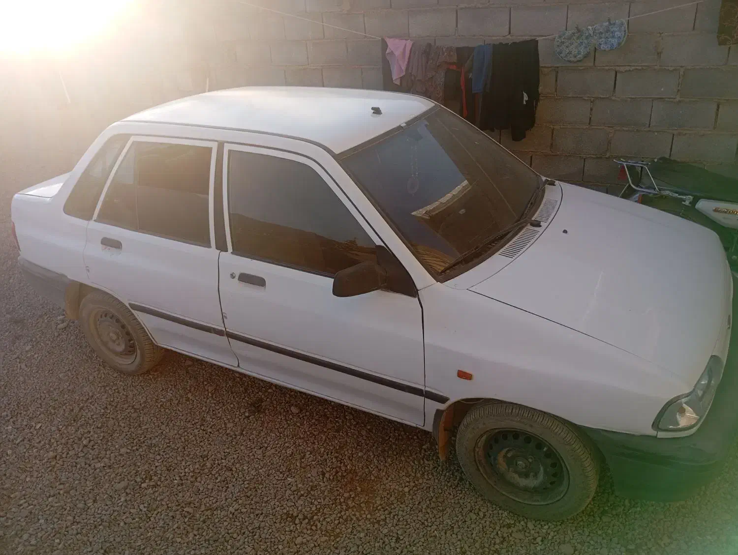 فروش پراید مدل 91 رنگ رنگ داره شاسی جوش|خودرو سواری و وانت|اقلید, |دیوار