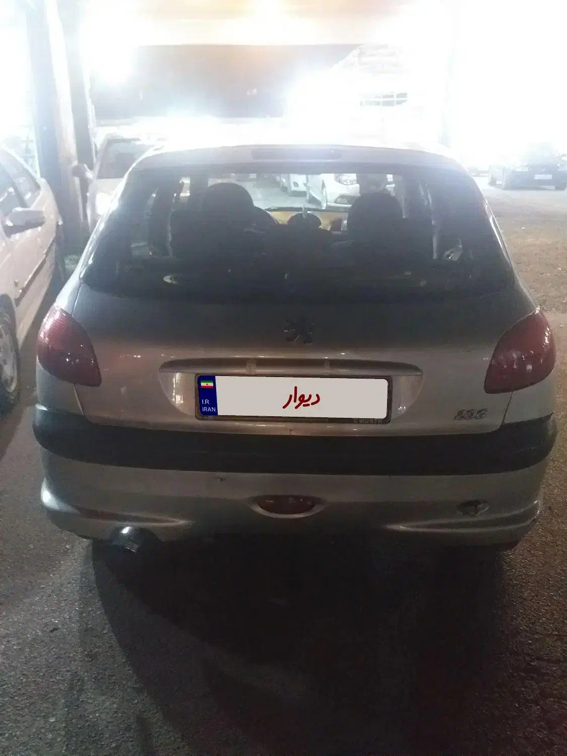 206مدل ۸۴ دور رنگ  خیلی سالم|خودرو سواری و وانت|قائم‌شهر, |دیوار