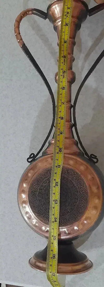 گلدان مسی|صنایع دستی و سایر لوازم تزئینی|رباط‌کریم, نصیرشهر|دیوار