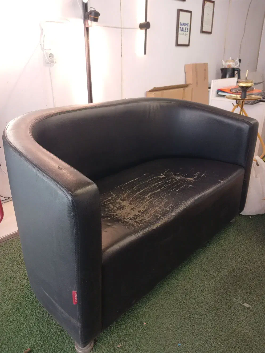 مبل چرم|دفتر کار|کرج, کوی کارمندان شمالی|دیوار