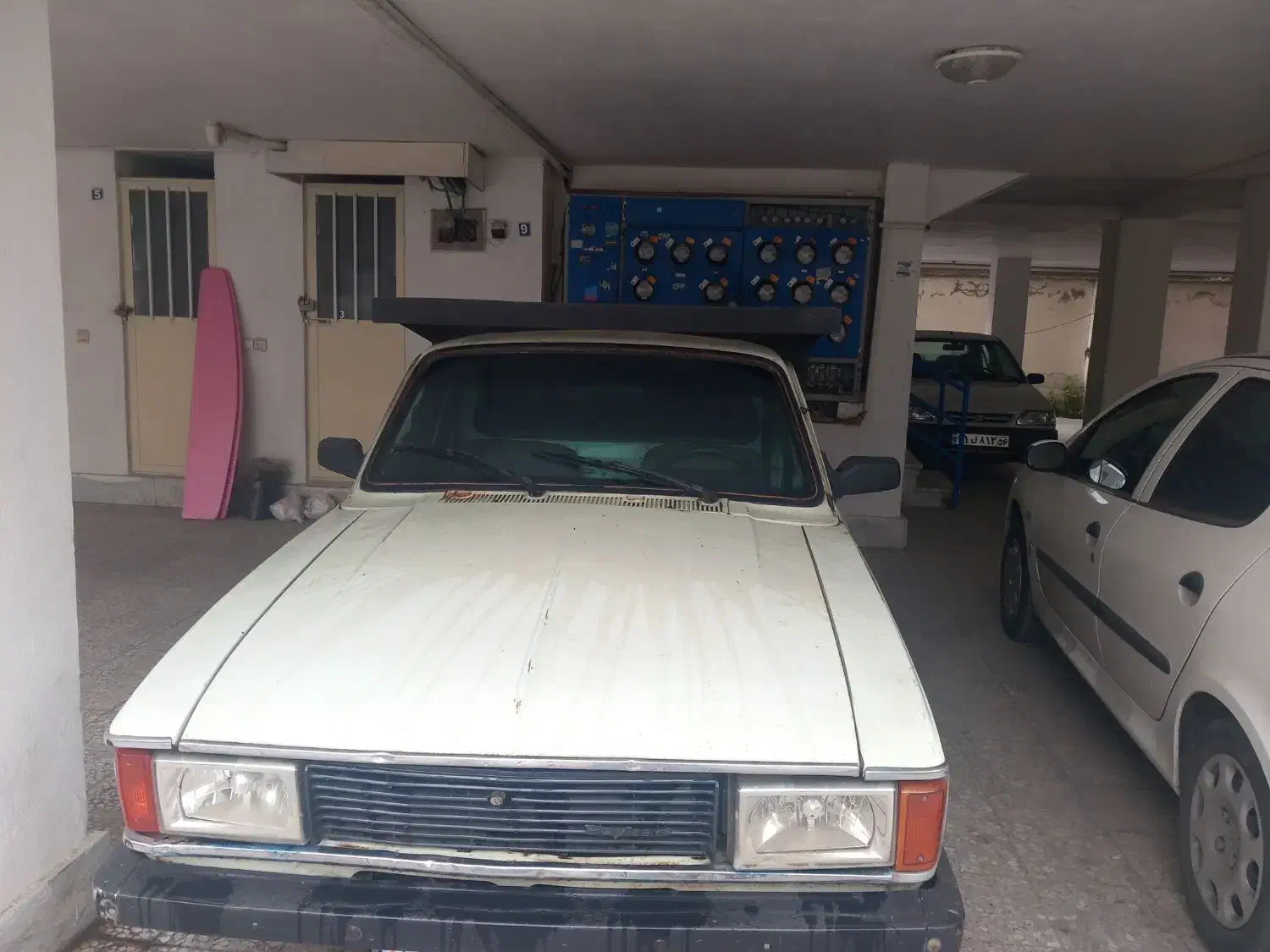 پیکان وانت 83 دوگانه سوز انژکتور بیمه کامل|خودرو سواری و وانت|رشت, پاره بیجار|دیوار