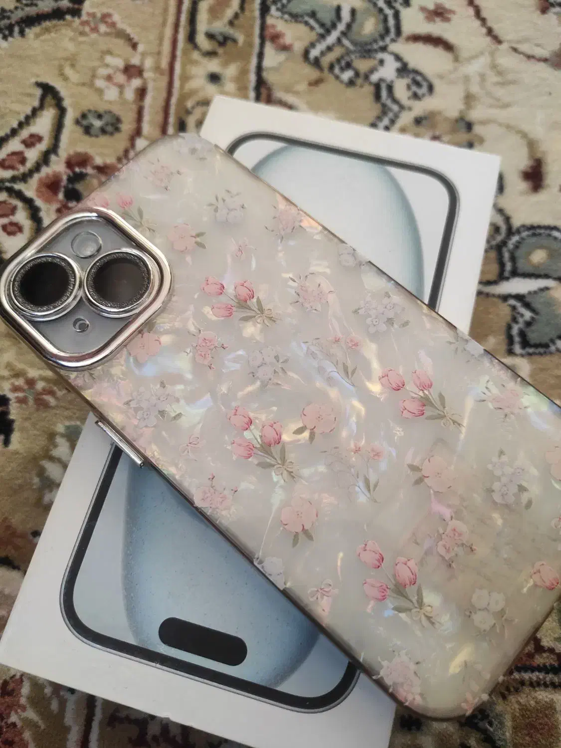 گوشی اپل15نرمال با حافظه256 با شارژر اصل ایفون|موبایل|اصفهان, عسگریه|دیوار