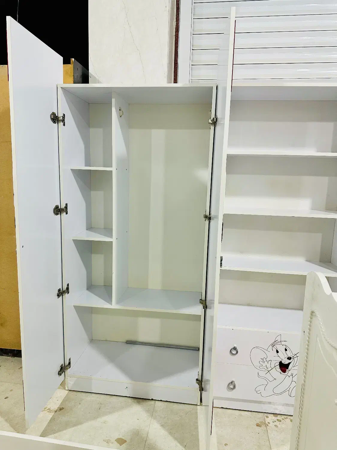 کمد و کتابخانه در حد نو|جاکفشی، کمد، دراور|داراب, |دیوار