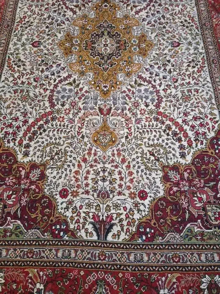 کرمان قلم. بافته شده. بانخ نساجی. درجه 1|فرش|مراغه, |دیوار