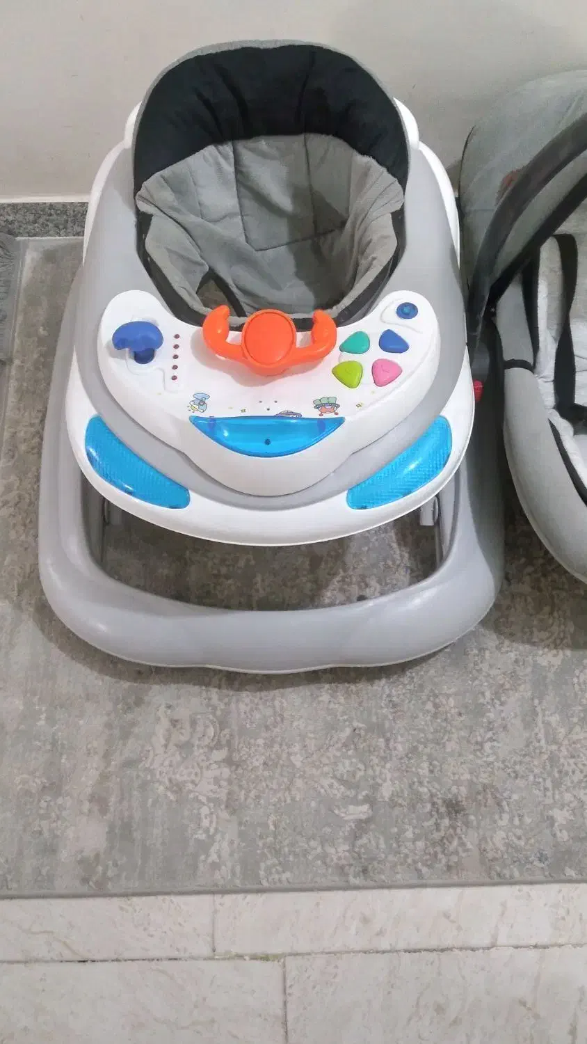 ست کریر و قنداق فرنگی و روروئک و تشک گارد دار|کالسکه و لوازم جانبی|همدان, |دیوار