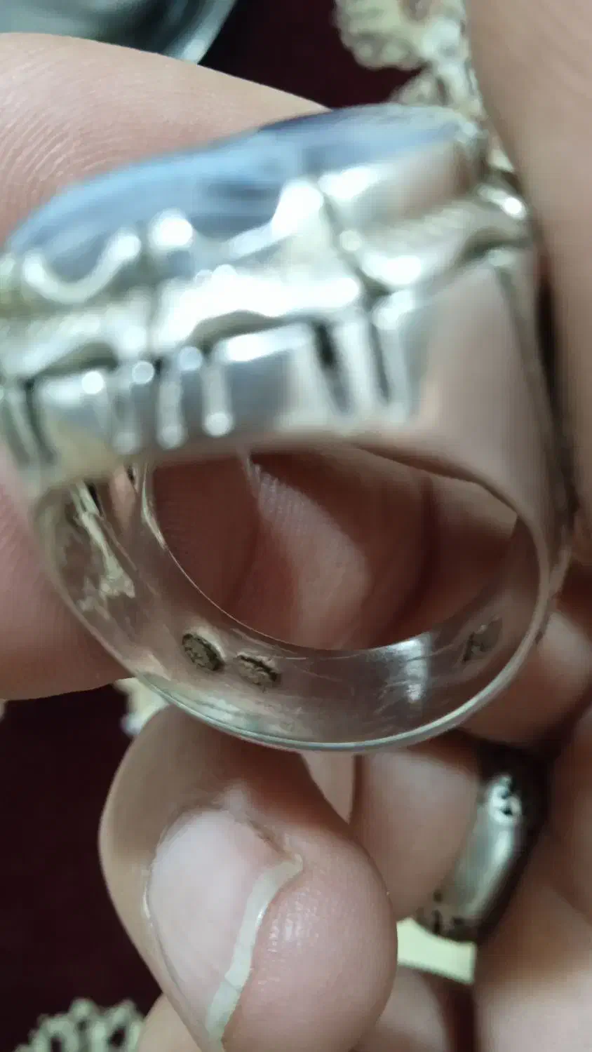 انگشتر نقره شجر|جواهرات|سنندج, |دیوار