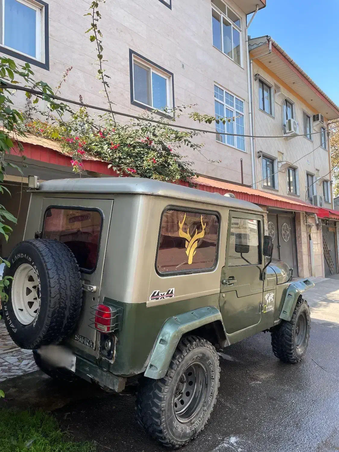 جیپ صحرا تمیز و سالم|خودرو سواری و وانت|لاهیجان, بوجایه|دیوار