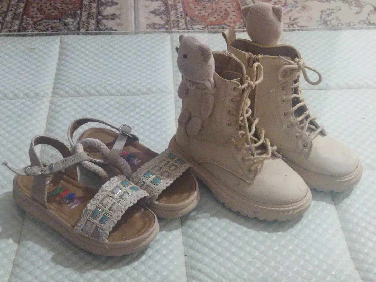 پوتین وصندل دخترانه|کفش و لباس بچه|نورآباد, |دیوار