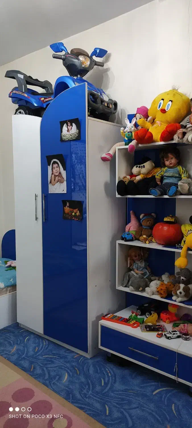 سرویس نوجوان|تخت و سرویس خواب|گلبهار, شهر جدید گلبهار|دیوار