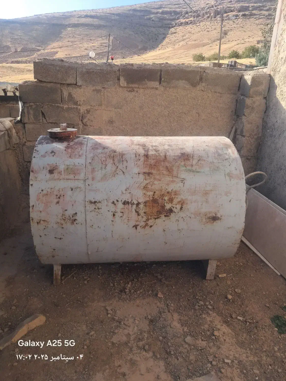 فروش تانکر نفت ،ظرفیت پنچ بشکه|مصالح و تجهیزات ساختمان|کاکاوند, |دیوار