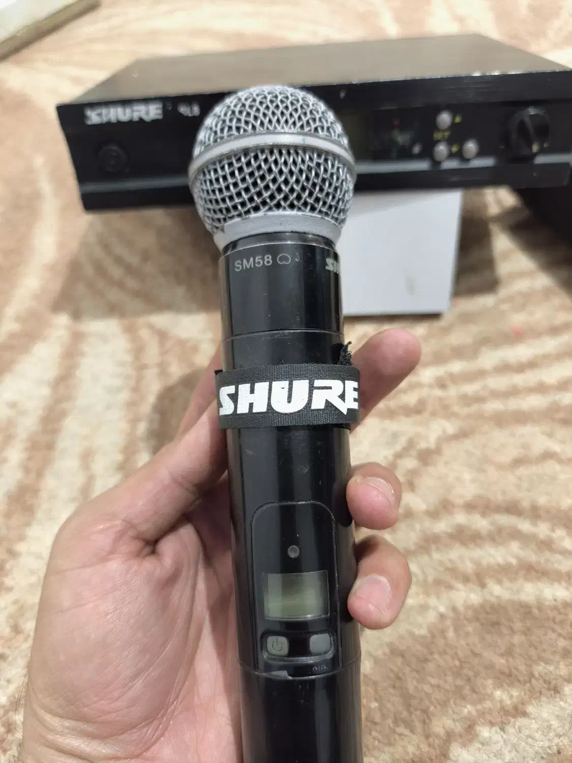 میکروفون شور SM اصلی فابریک اتیقه باند میکسر|سیستم صوتی خانگی|تهران, حر|دیوار