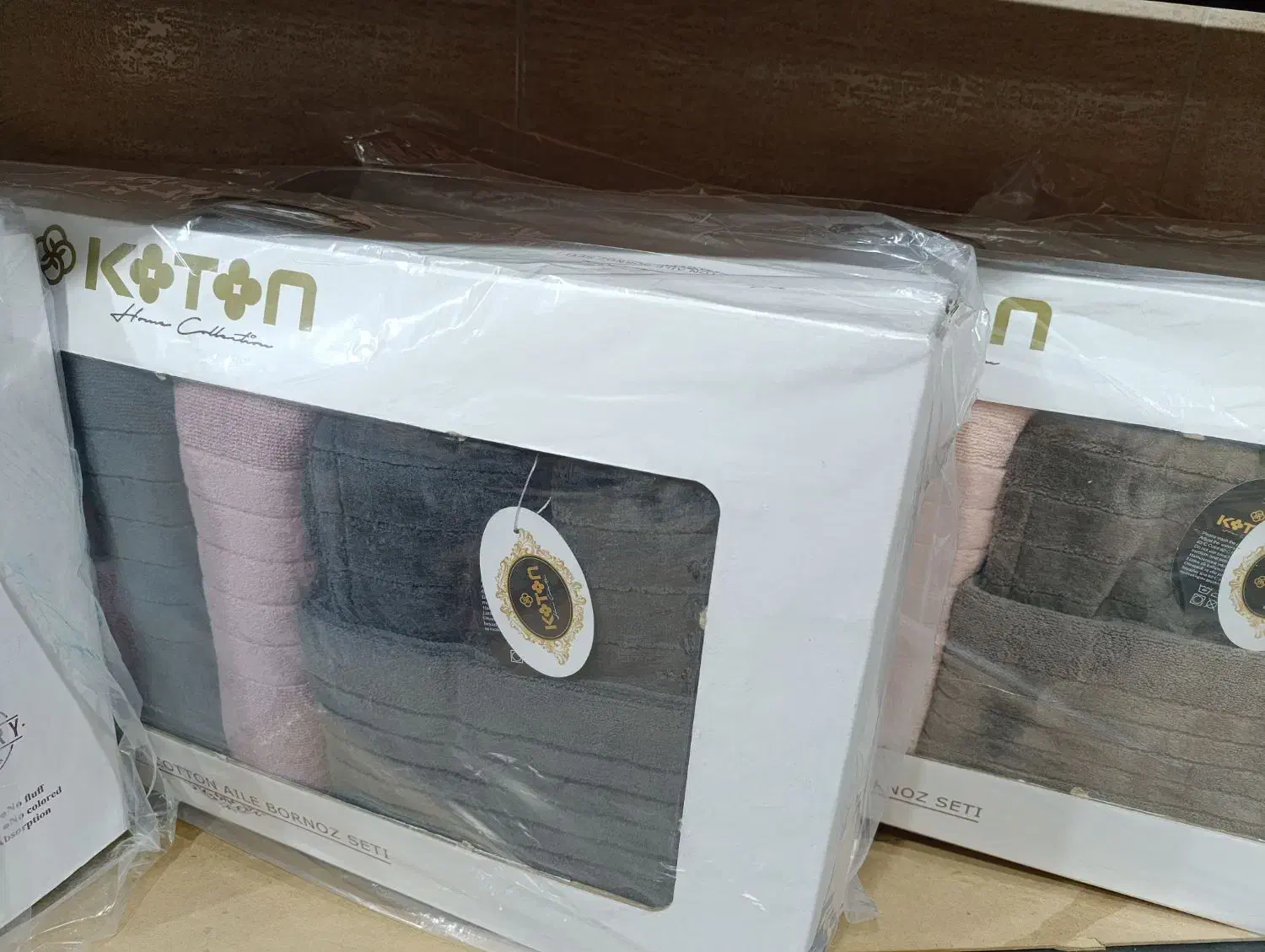 سرویس حوله دوقلو کوتون|سفره، حوله، دستمال آشپزخانه|گرگان, |دیوار