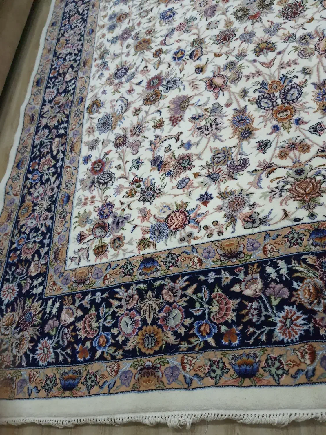 جفت ۹ متری دستباف|فرش|ارومیه, |دیوار