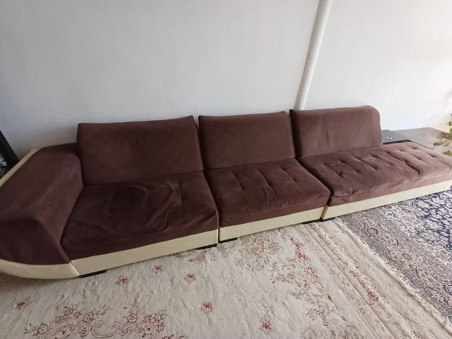 مبل ۷نفره|مبلمان خانگی و میز عسلی|قم, سراجه (۱۵ خرداد)|دیوار