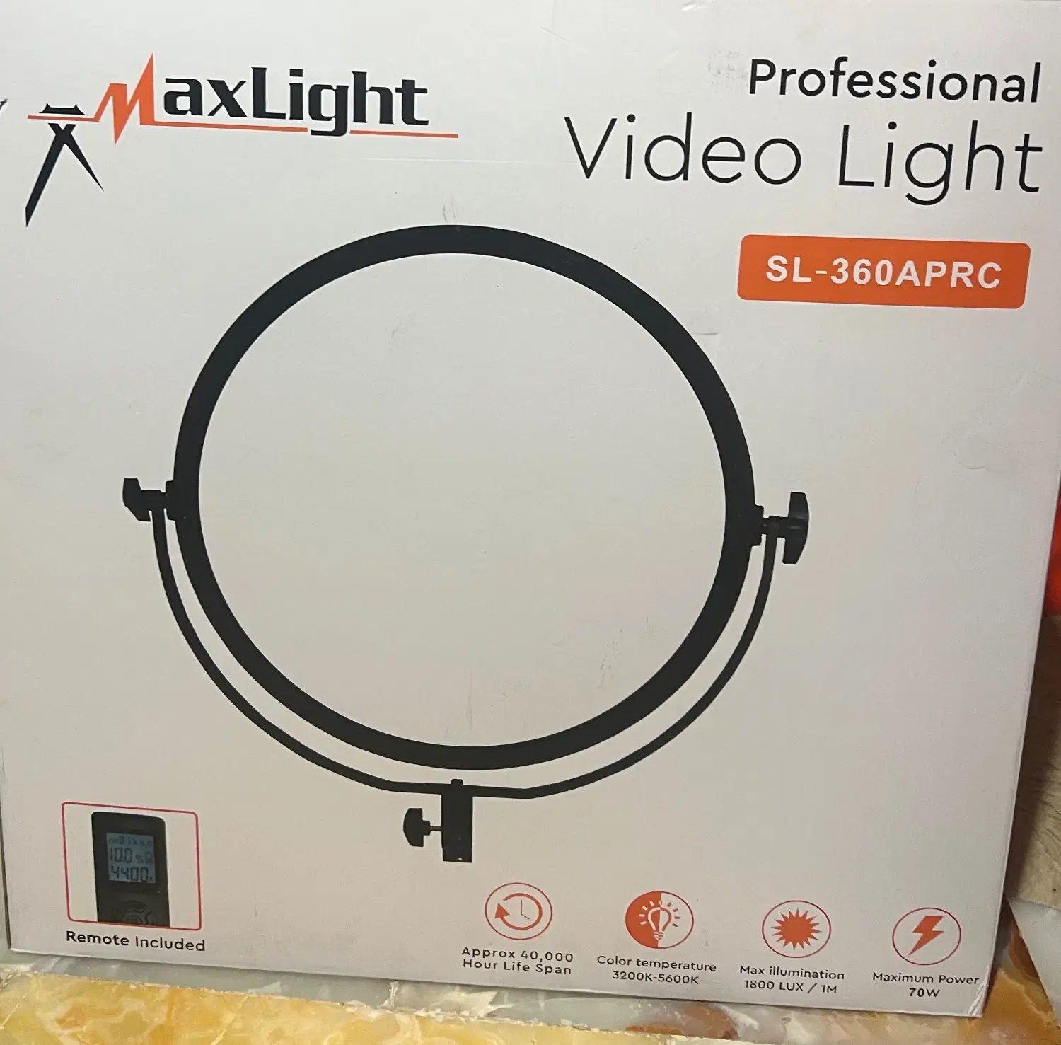 نورال ای دی مکس لایتMaxlight Soft light SL-360APRC|دوربین عکاسی و فیلم‌برداری|تهران, آسمان|دیوار
