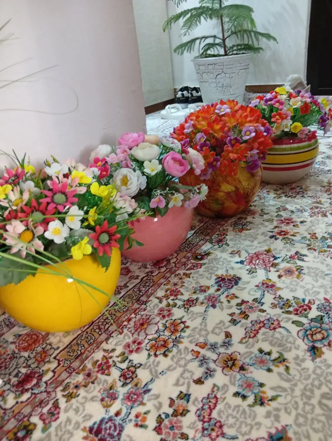 گل و گلدان|گل مصنوعی|سقز, |دیوار