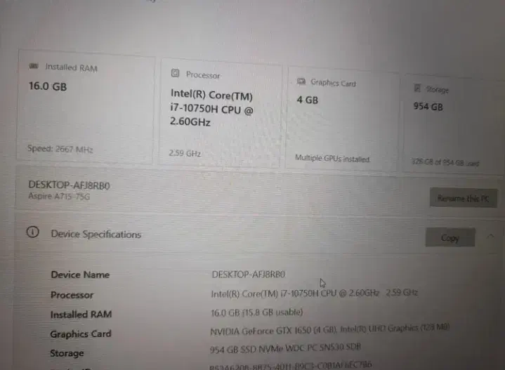 اسپایر 7 در حد آک|رایانه همراه|اهواز, کوی باهنر|دیوار