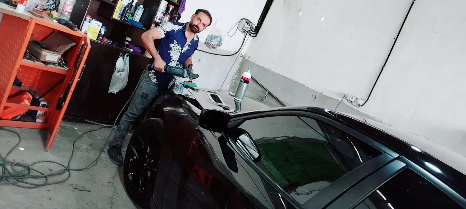 پولیش .احیای رنگ .سرامیک بدنه رفع آفتاب سوختگی|خدمات موتور و ماشین|صدرا-فارس, فاز ۱|دیوار