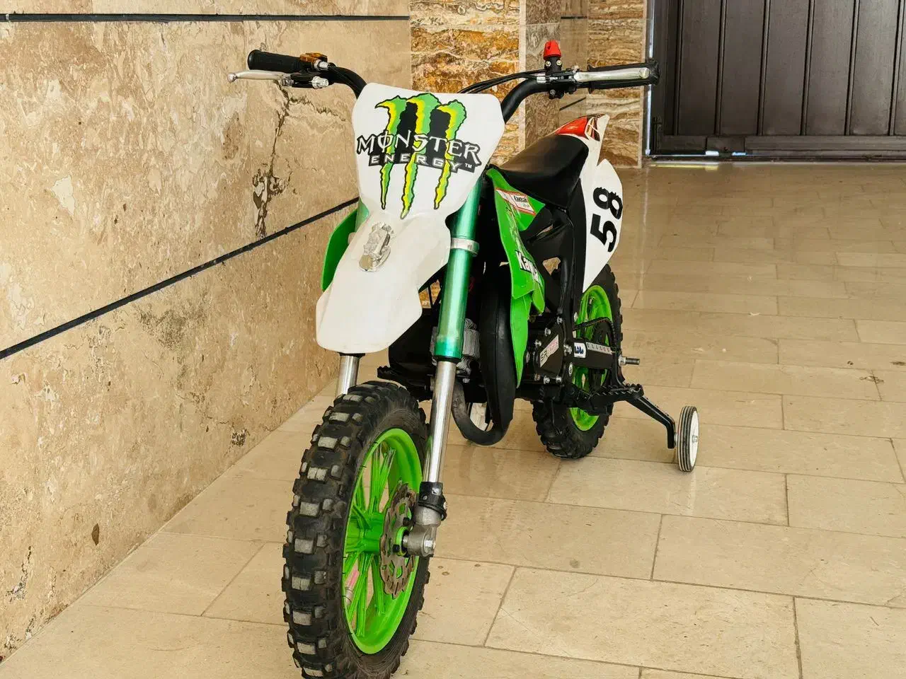 مینی موتور کراس کاوازاکی برای بچه ها|موتورسیکلت|تهران, ترمینال غرب|دیوار