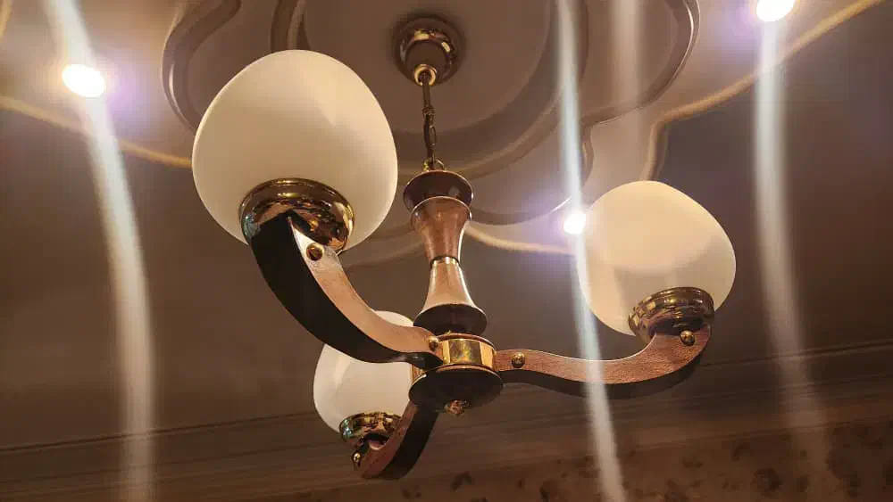 لوستر چوبی|لوستر و چراغ آویز|تهران, یوسف‌آباد|دیوار