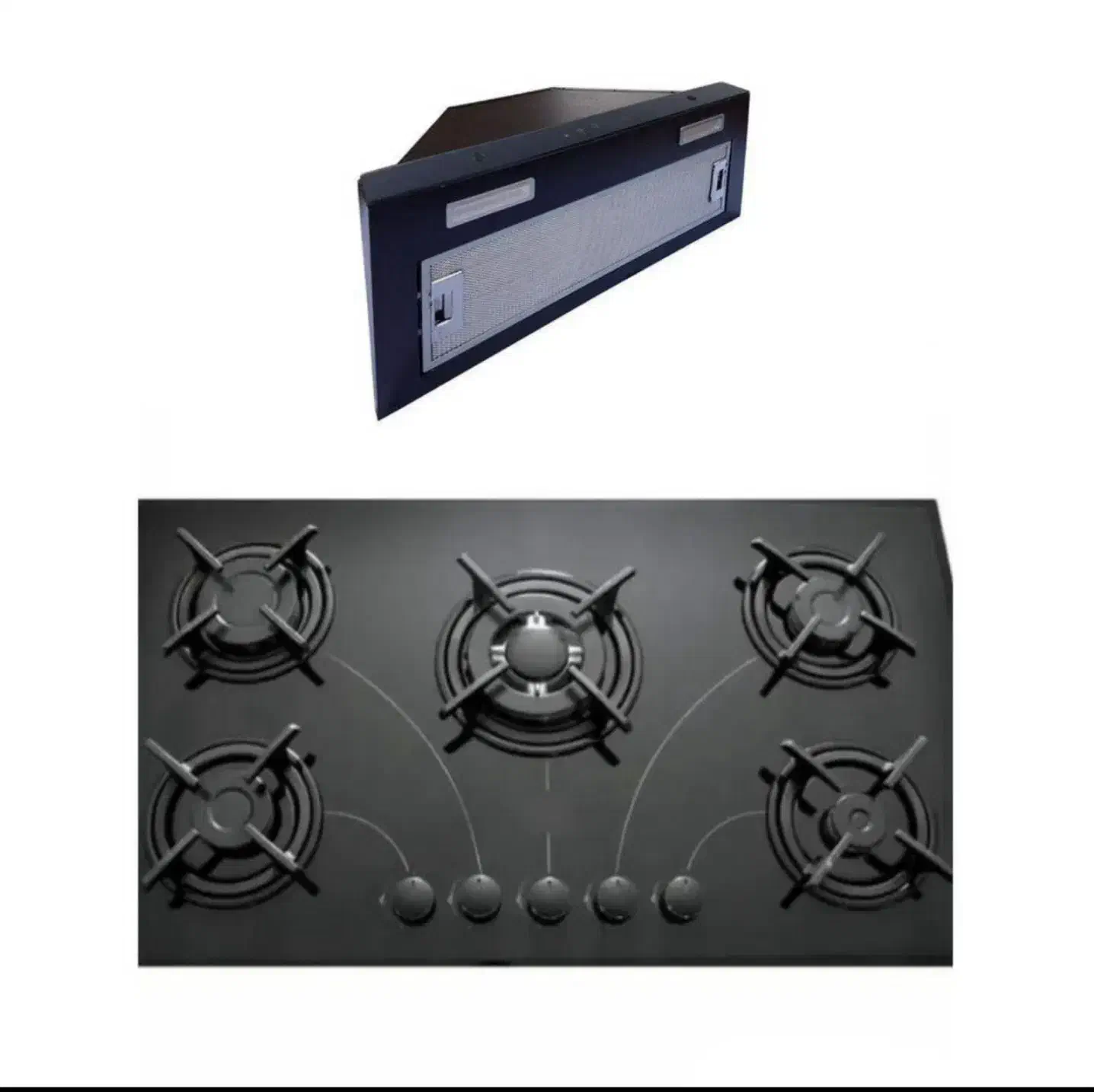 هود اوریب لمسی کنترلی گاز صفحه ای استیل و شیشه ای|هود|اهواز, کمپلو جنوبی|دیوار