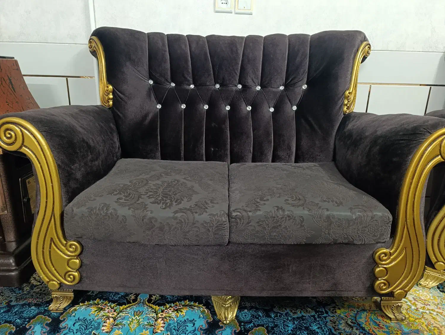 یک دست مبل ۷ نفره با کیفیت|مبلمان خانگی و میز عسلی|لنجان, |دیوار