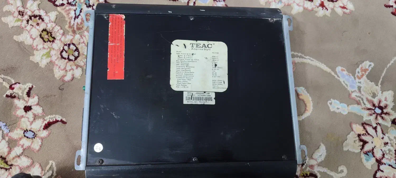 امپیلی TEAC امریکایی دوکانال|سیستم صوتی خانگی|پاکدشت, پاکدشت (مامازند)|دیوار