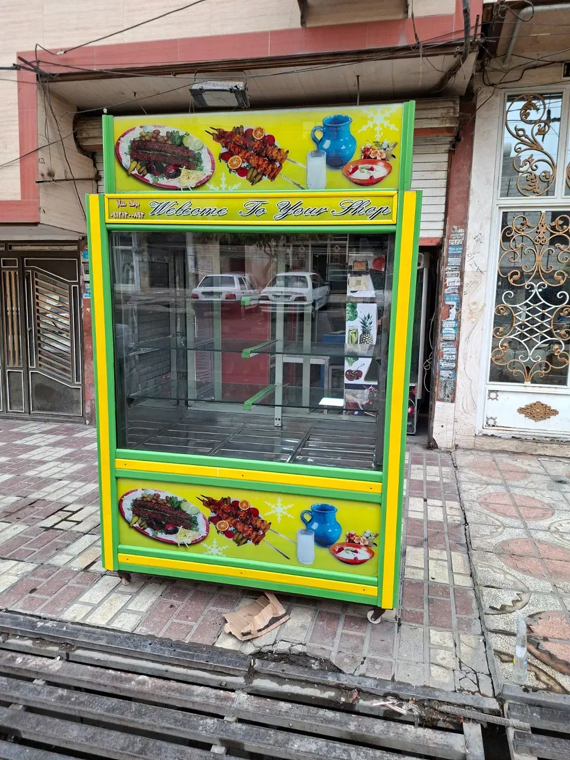 یخچال ایستاده۱ونیم متری کبابی موتور دانفوس ۳چهارم|فروشگاه و مغازه|تهران, تهرانسر شرقی|دیوار