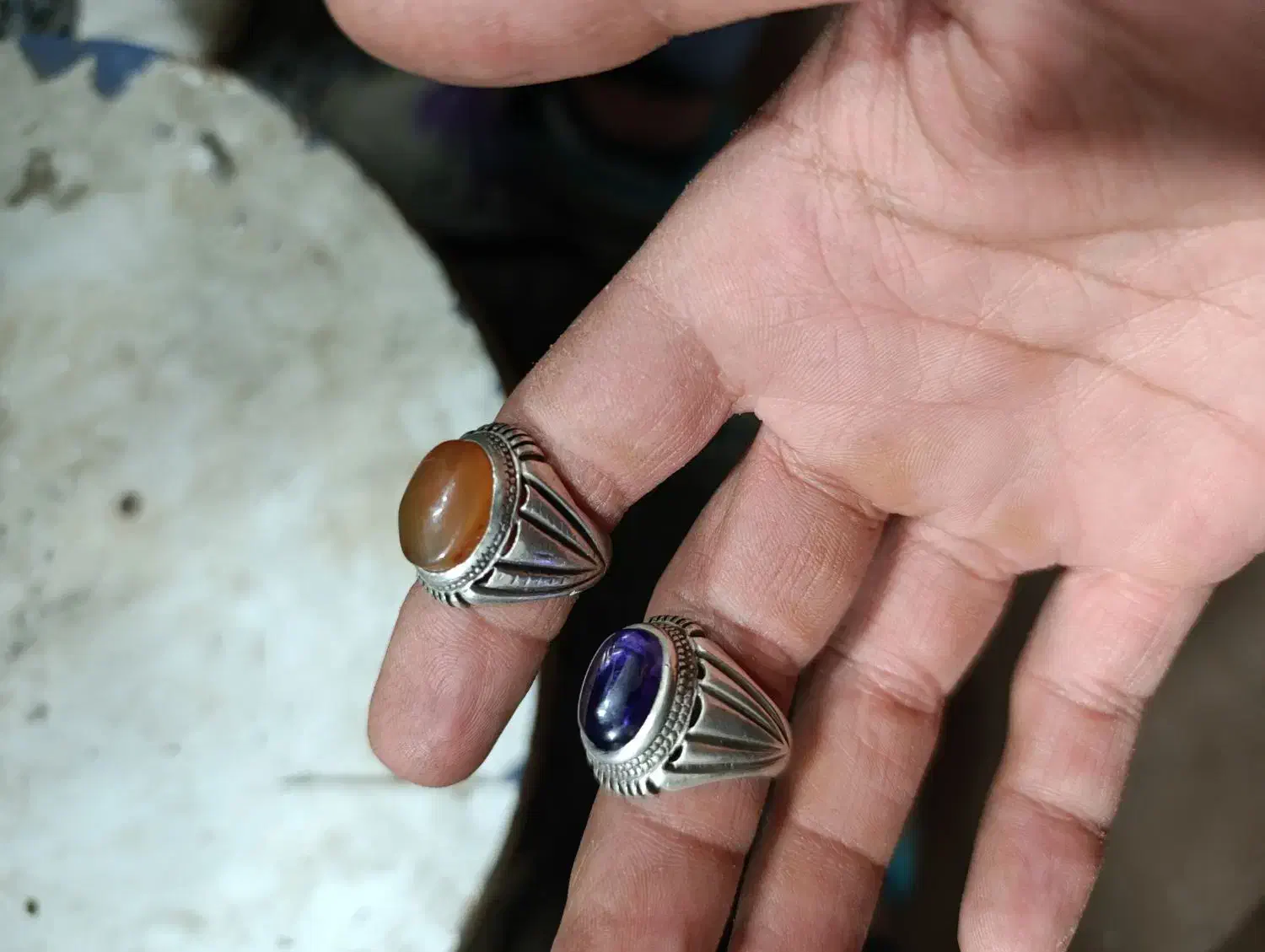 انگشتر نقره|جواهرات|قم, ولیعصر|دیوار