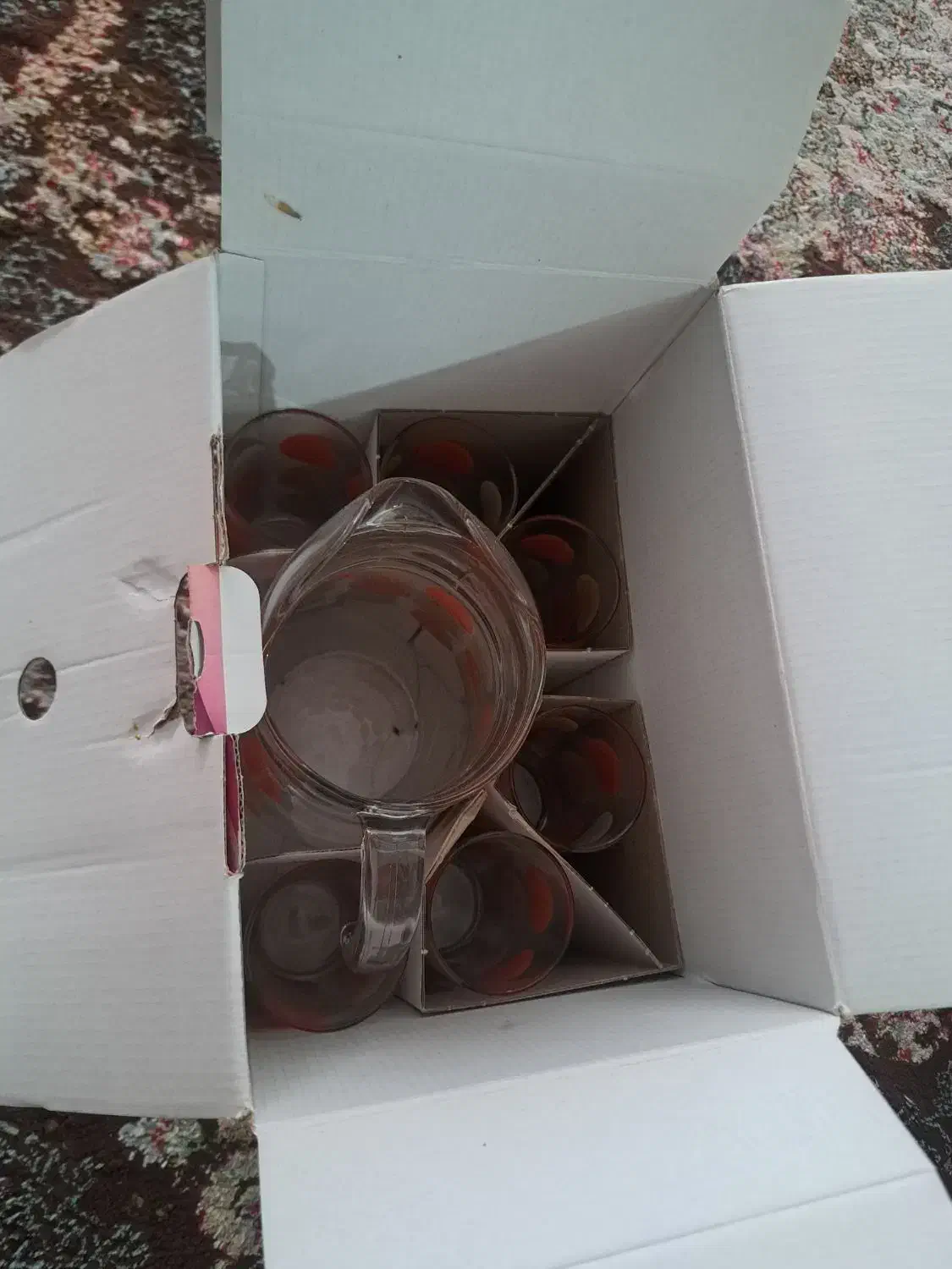 پارچ و لیوان پاشاباغچه ترکیه ای اصل|ظروف سرو و پذیرایی|بوئین زهرا, |دیوار