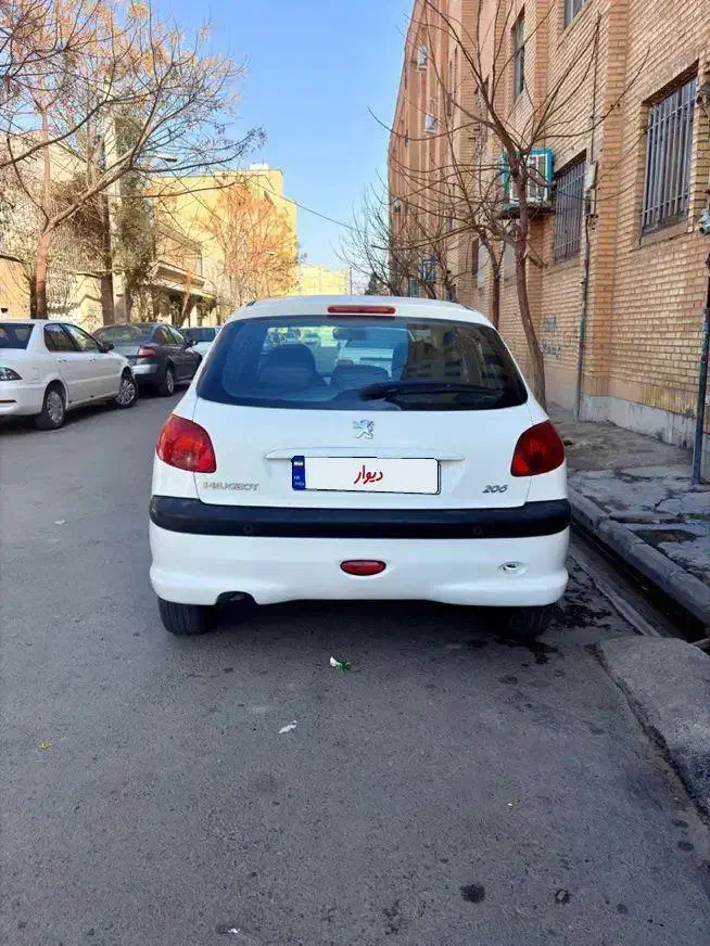 206 تیپ 5|خودرو سواری و وانت|تهران, شهید اسدی|دیوار