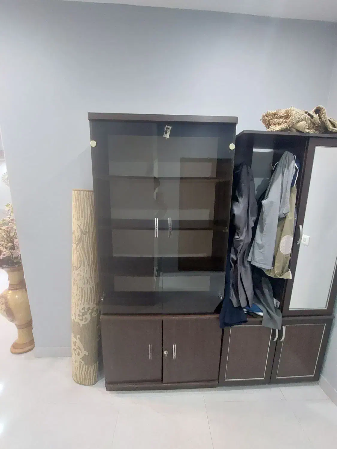 یک عدد کتابخانه|کتابخانه، شلف، قفسههای دیواری|کرج, برغان|دیوار