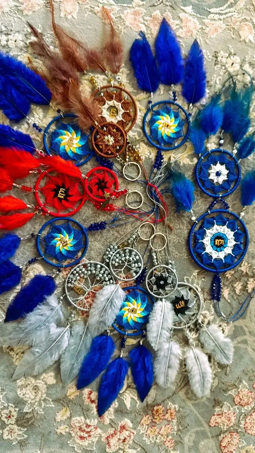 آویز ماشین و دیوارکوب و مکرومه،و گیفت عروسی|صنایع دستی و سایر لوازم تزئینی|فاضل آباد, |دیوار