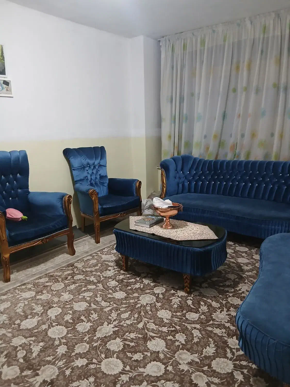 مبلمان ۷ نفره|مبلمان خانگی و میز عسلی|شاهین‌شهر, طالقانی|دیوار
