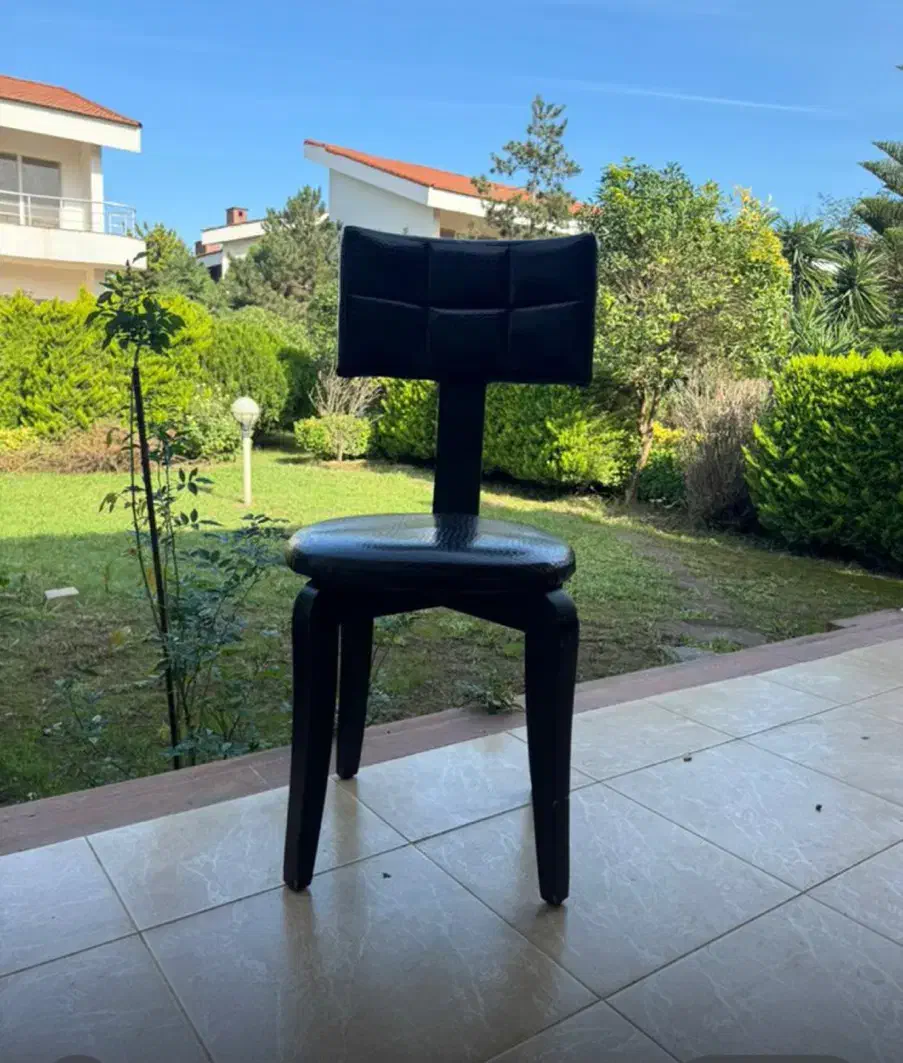 ۶عدد صندلی چرمی ۳ میلیون|میز و صندلی غذاخوری|ایزدشهر, |دیوار