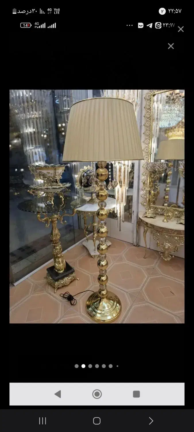 برنز مهرسا|لوستر و چراغ آویز|خرم‌آباد, |دیوار