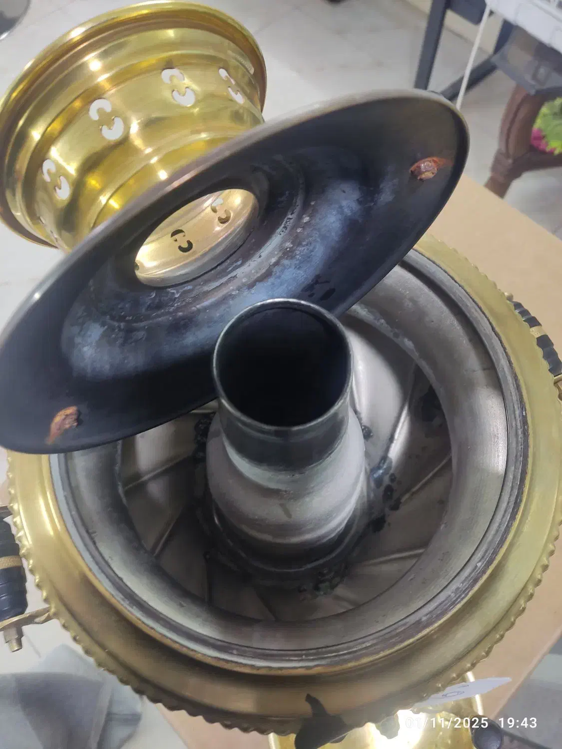 سماور ورق سنگین برنجی فوری فروشی.|سماور، چای‌ساز، قهوه‌ساز|فردیس, ثابتی|دیوار