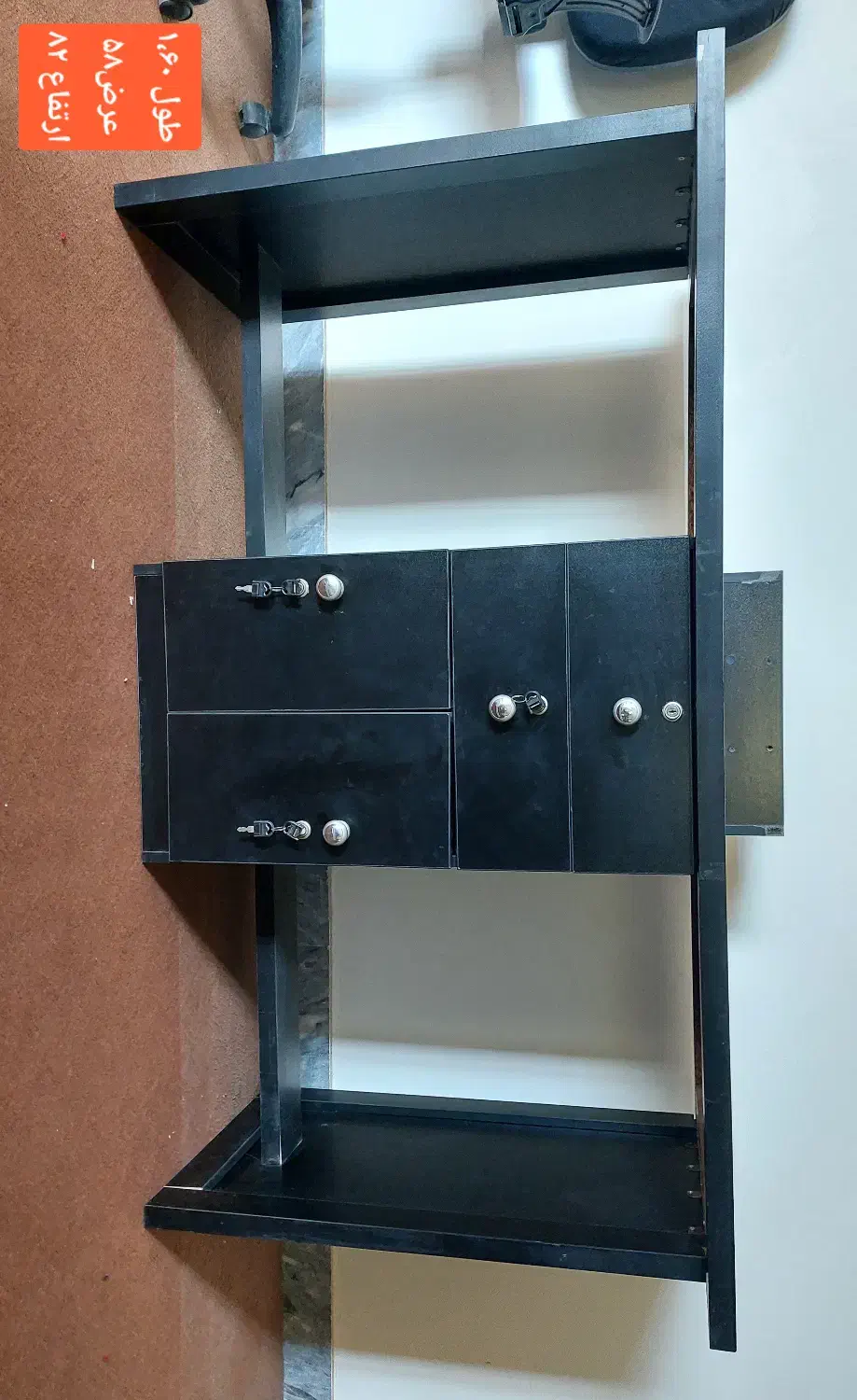 میز کار|میز تحریر و کامپیوتر|ساری, |دیوار